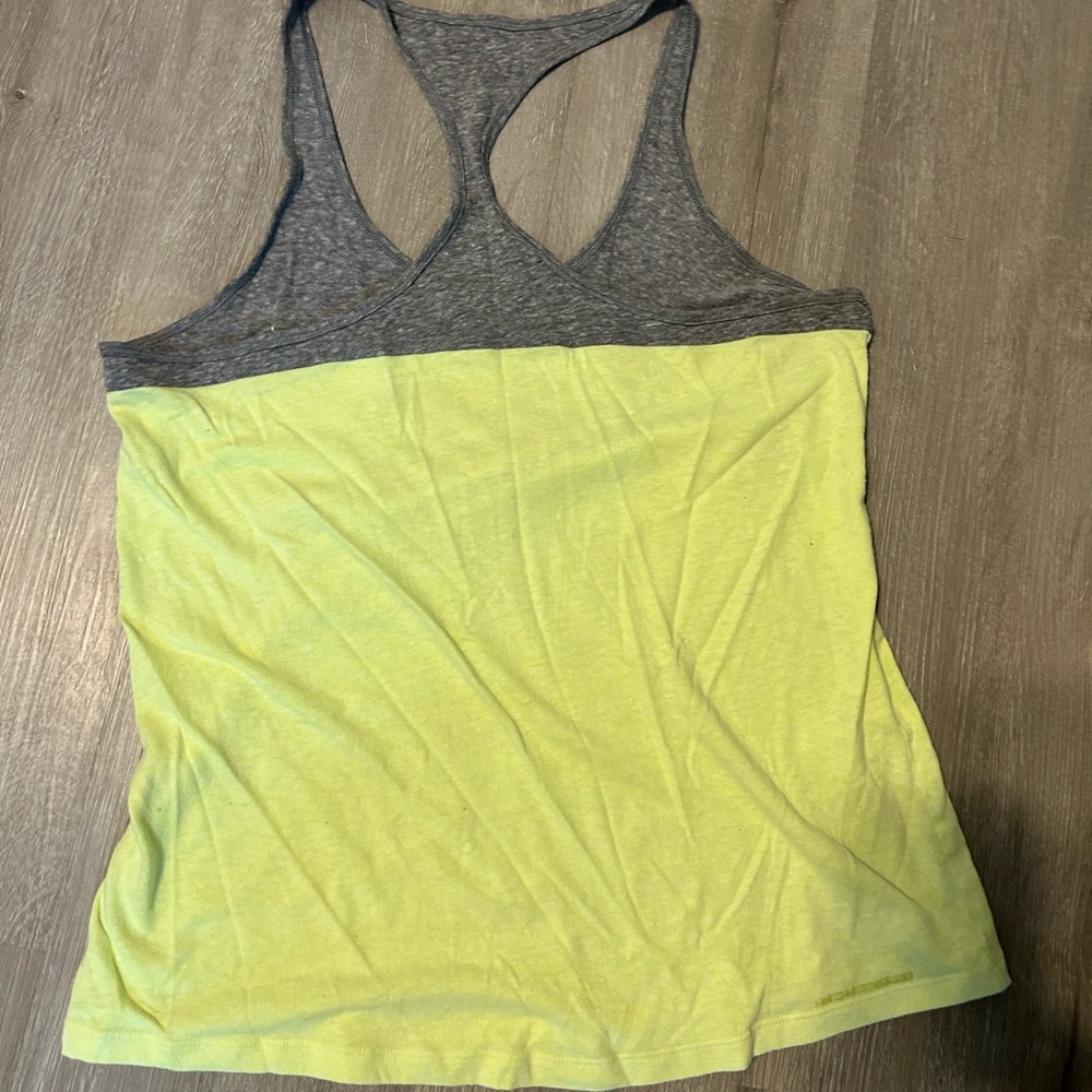 Under Armour Neon Racerback tank  M/L - Picture 2 of 3